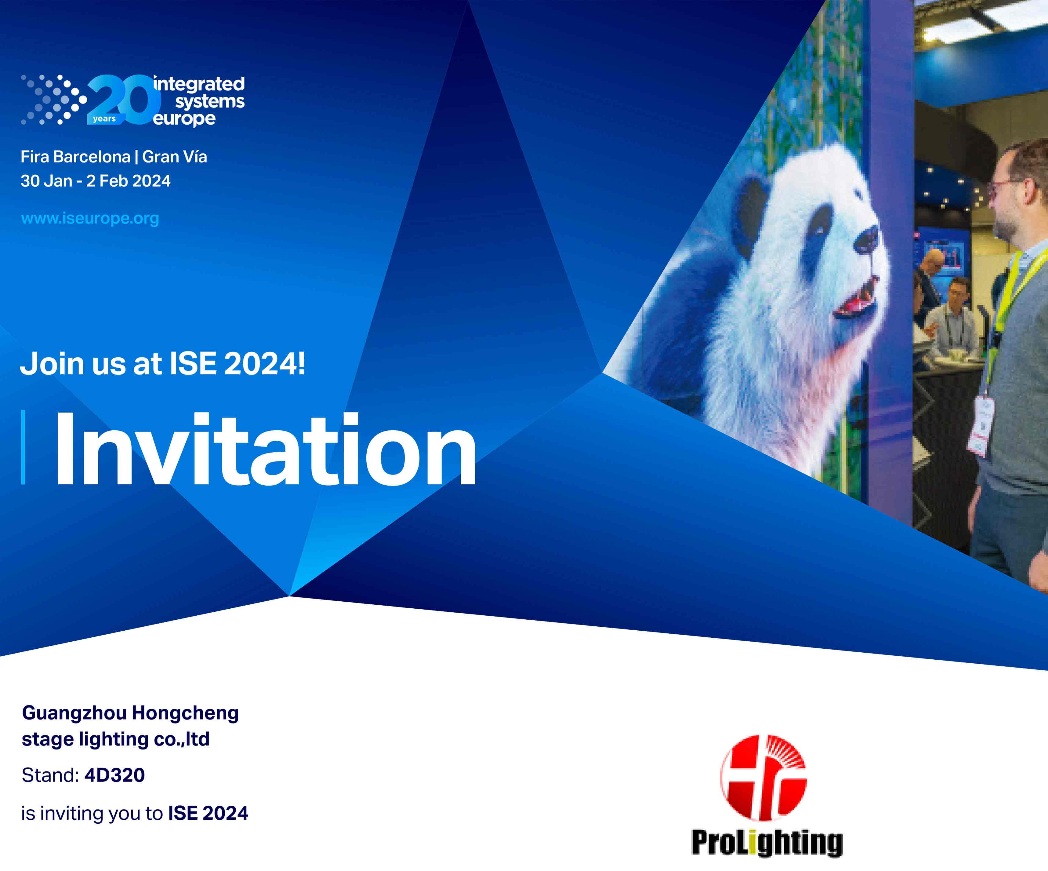 Join US at ISE 2024
